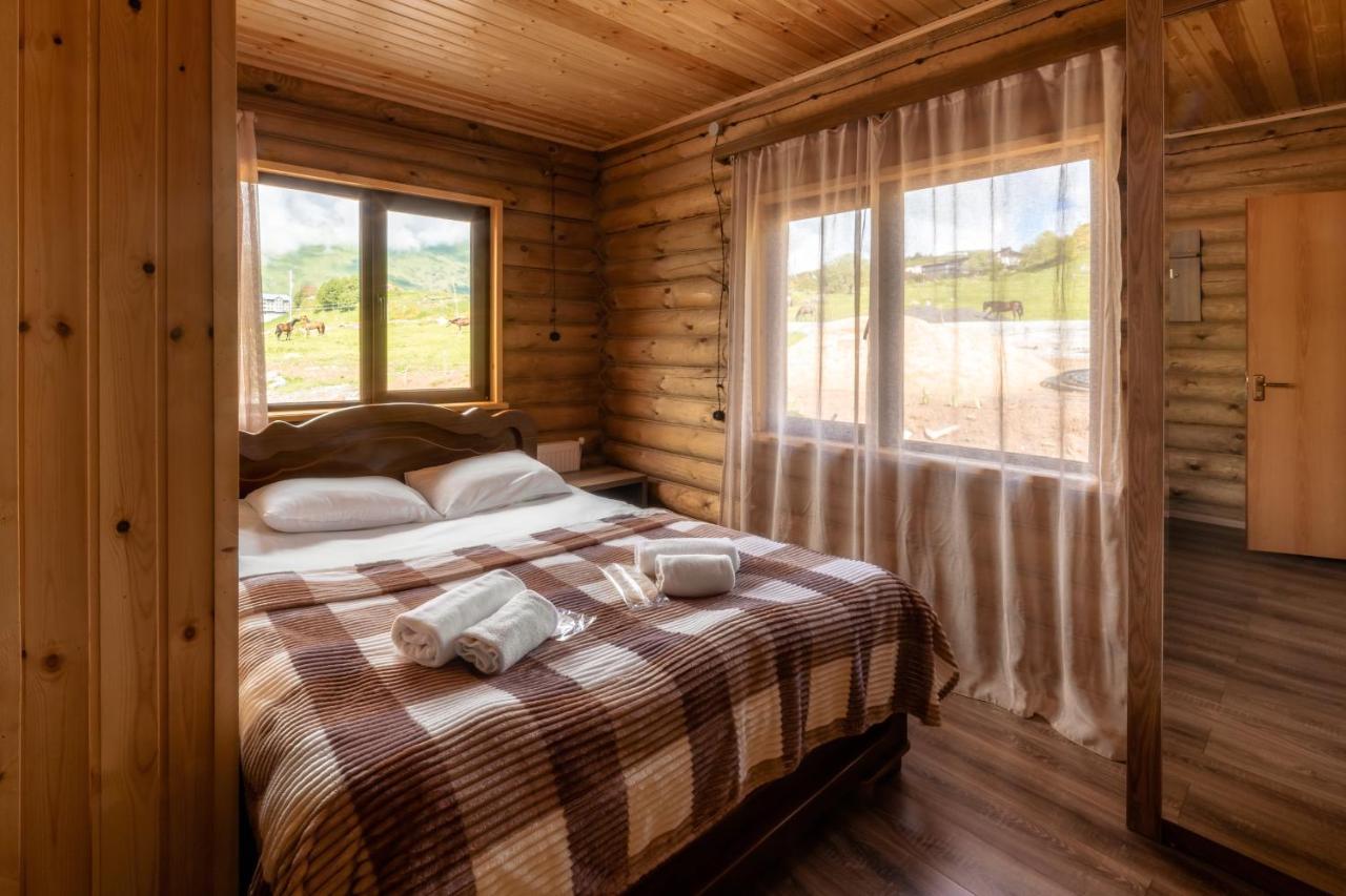 Snow Time Eco Chalet Gudauri Exterior photo